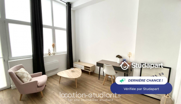 Logement tudiant Studio à Roubaix (59100)