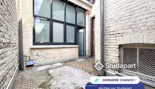 Logement tudiant Studio à Roubaix (59100)