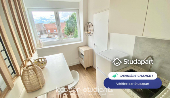 Logement tudiant Studio à Roubaix (59100)