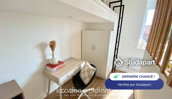 Logement tudiant Studio à Roubaix (59100)