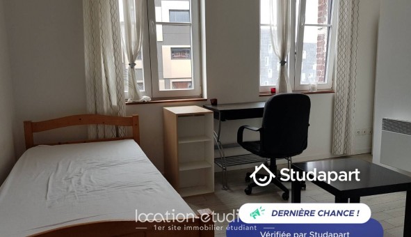 Logement tudiant Location Studio Meublé Roubaix (59100)