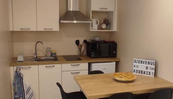Logement tudiant Studio à Roubaix (59100)