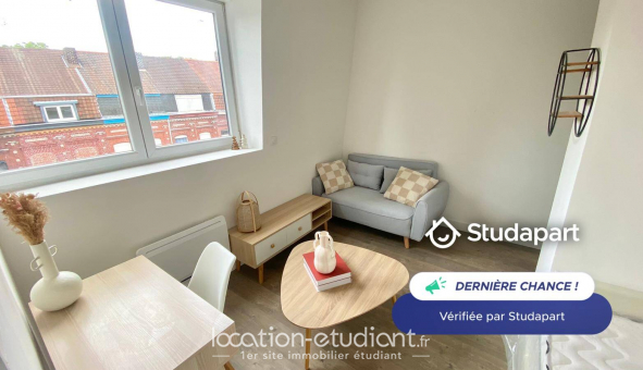 Logement �tudiant Studio &agrave; Roubaix (59100)