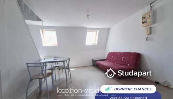 Logement �tudiant Studio &agrave; Roubaix (59100)