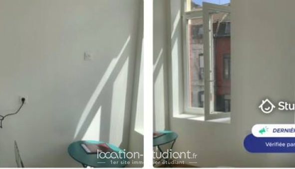 Logement étudiant Studio &agrave; Roubaix (59100)