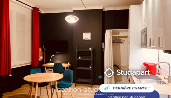 Logement �tudiant Location Studio Meubl&eacute; Roubaix (59100)