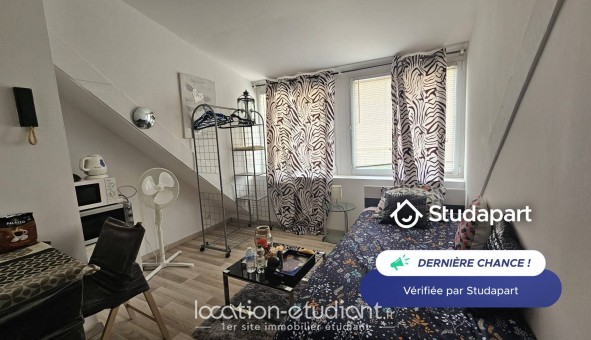 Logement �tudiant Studio &agrave; Roubaix (59100)