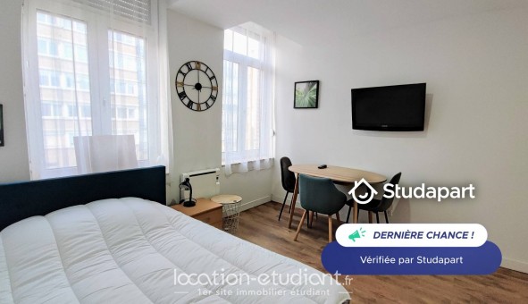 Logement �tudiant Studio &agrave; Roubaix (59100)
