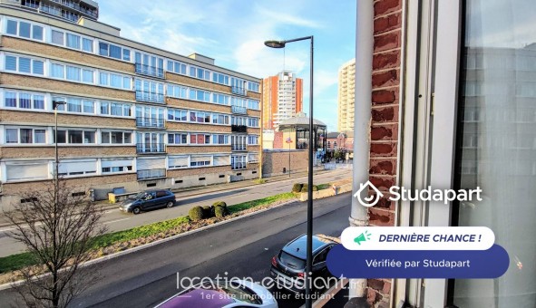 Logement �tudiant Studio &agrave; Roubaix (59100)