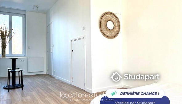 Logement �tudiant Studio &agrave; Roubaix (59100)