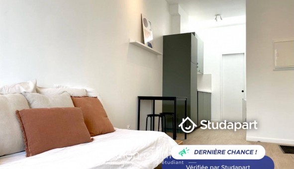 Logement �tudiant Studio &agrave; Roubaix (59100)