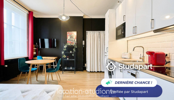 Logement �tudiant Location Studio Meubl&eacute; Roubaix (59100)