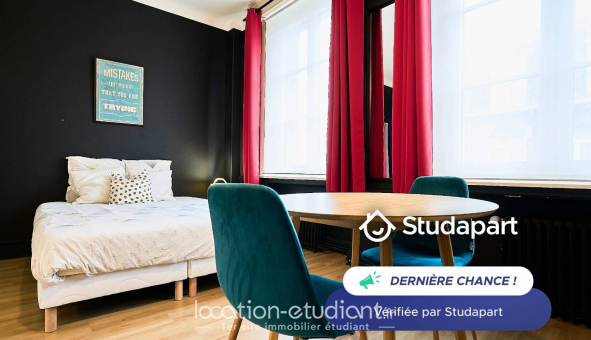 Logement �tudiant Studio &agrave; Roubaix (59100)
