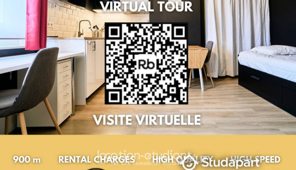 Logement �tudiant Studio &agrave; Roubaix (59100)