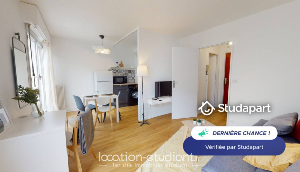 Logement tudiant Studio à Rouen (76100)