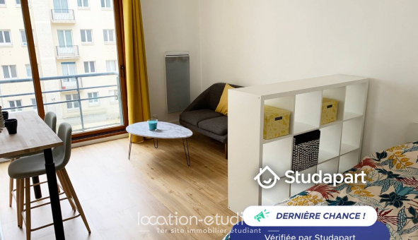 Logement tudiant Location Studio Meublé Rouen (76100)