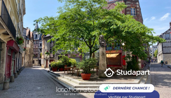 Logement tudiant Studio à Rouen (76100)