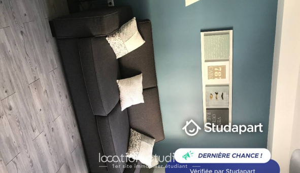 Logement étudiant Location Studio Meublé Rouen (76100)