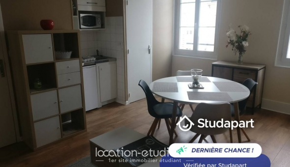 Logement étudiant Location Studio Meublé Rouen (76100)