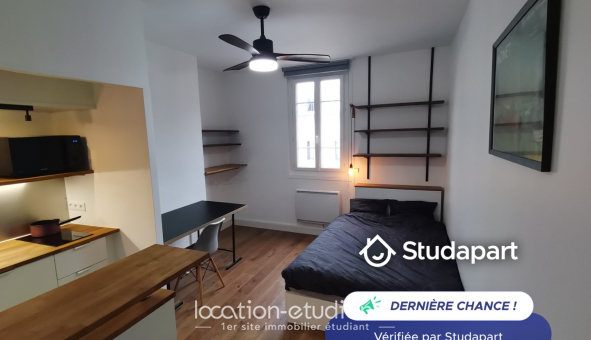Logement tudiant Location Studio Meublé Rouen (76100)