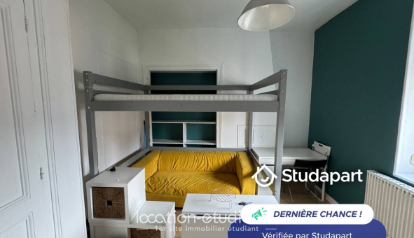 Logement étudiant Location Studio Meublé Rouen (76100)