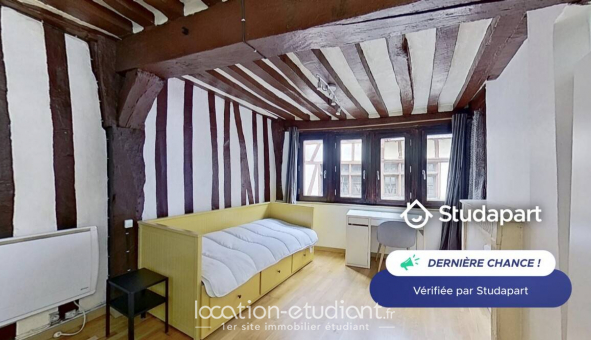 Logement tudiant Location Studio Meublé Rouen (76100)