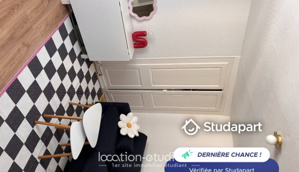 Logement tudiant Location Studio Meublé Rouen (76100)