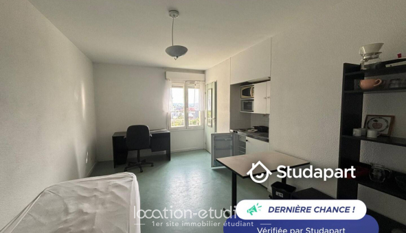 Logement tudiant Location Studio Meublé Rouen (76100)
