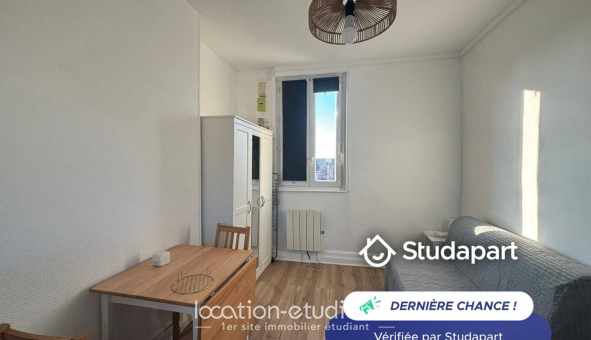 Logement tudiant Location Studio Meublé Rouen (76100)