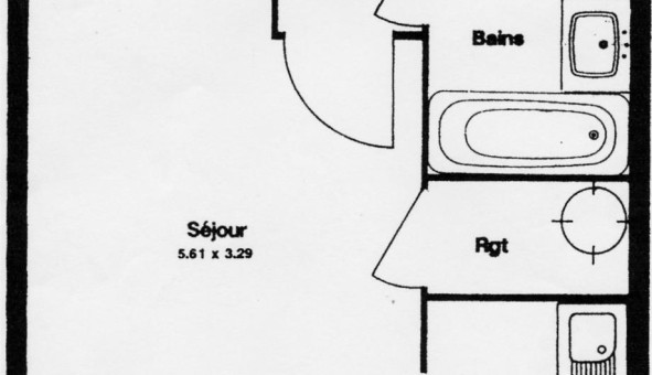 Logement �tudiant Studio &agrave; Rouen (76100)