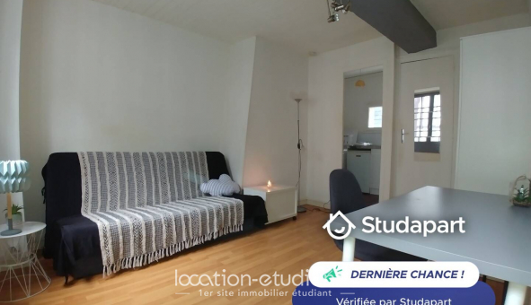 Logement �tudiant Location Studio Meubl&eacute; Rouen (76100)