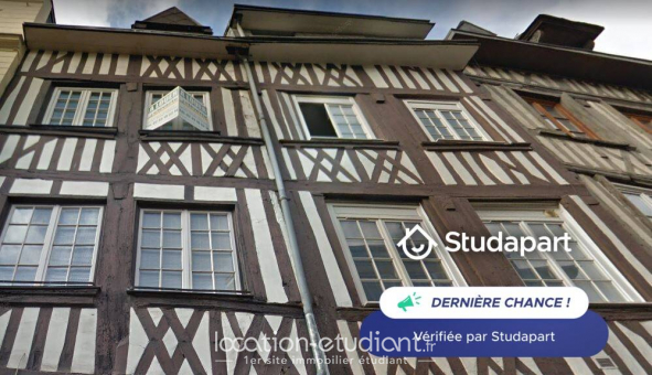 Logement �tudiant Studio &agrave; Rouen (76100)