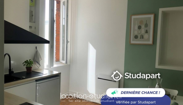 Logement �tudiant Studio &agrave; Rouen (76100)
