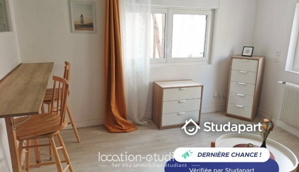 Logement �tudiant Studio &agrave; Rouen (76100)