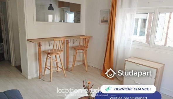 Logement �tudiant Studio &agrave; Rouen (76100)
