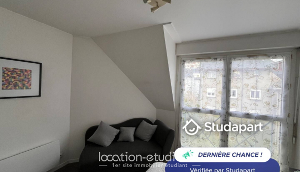Logement �tudiant Studio &agrave; Rouen (76100)