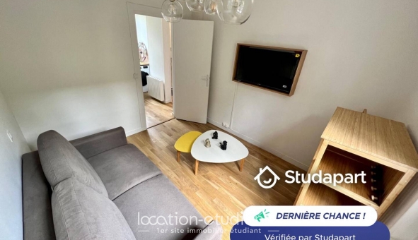 Logement étudiant Studio &agrave; Rouen (76100)