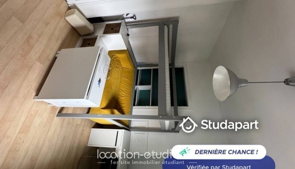 Logement �tudiant Studio &agrave; Rouen (76100)