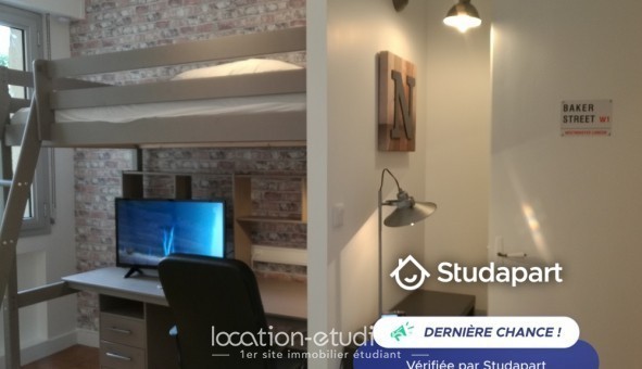 Logement �tudiant Studio &agrave; Rouen (76100)
