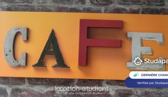 Logement �tudiant Studio &agrave; Rouen (76100)