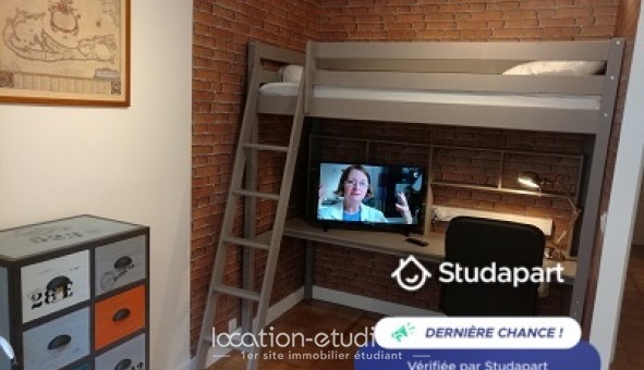 Logement �tudiant Studio &agrave; Rouen (76100)