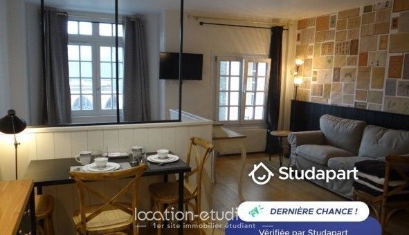Logement �tudiant Studio &agrave; Rouen (76100)