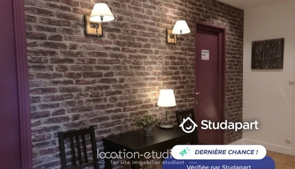 Logement �tudiant Studio &agrave; Rouen (76100)