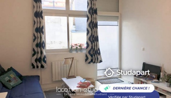 Logement �tudiant Studio &agrave; Rouen (76100)