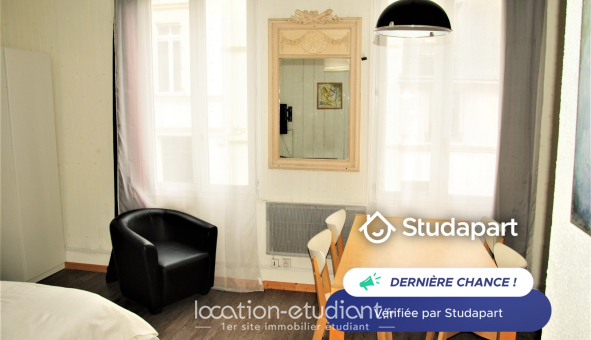 Logement �tudiant Studio &agrave; Rouen (76100)