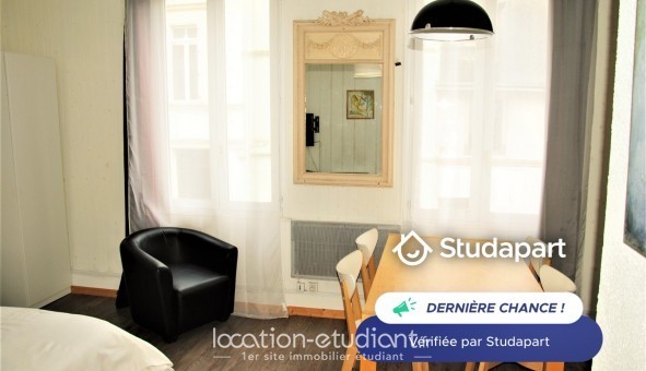 Logement �tudiant Studio &agrave; Rouen (76100)