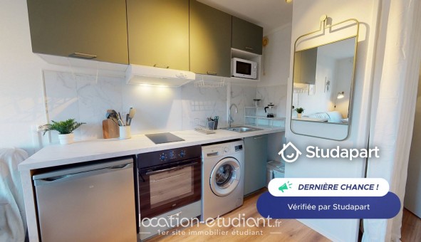 Logement �tudiant Studio &agrave; Rouen (76100)