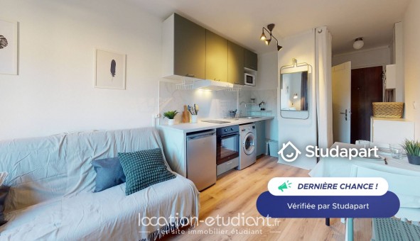 Logement �tudiant Studio &agrave; Rouen (76100)