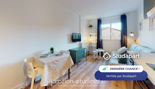 Logement �tudiant Studio &agrave; Rouen (76100)