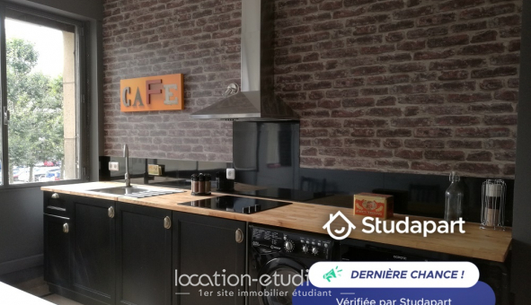 Logement �tudiant Studio &agrave; Rouen (76100)